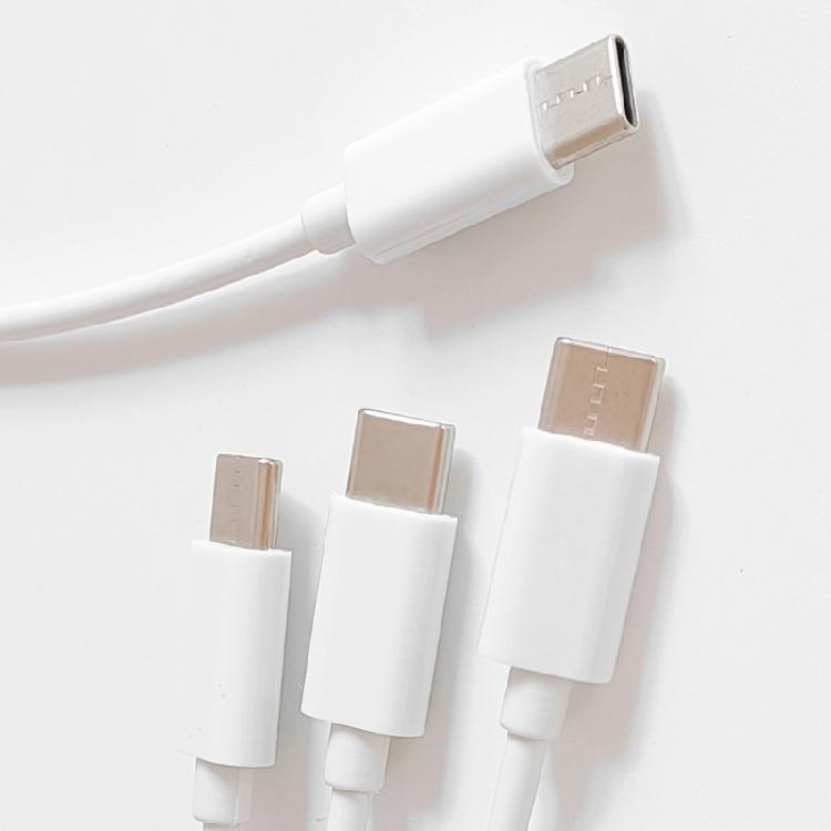USB C Многофункциональный кабель для зарядки USB C Мульти-кабель 3 в 1 Зарядный шнур Адаптер