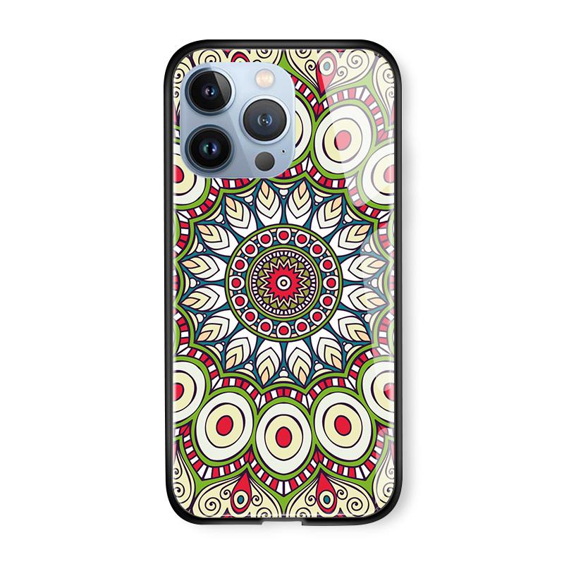 Чехол для телефона из закаленного стекла для iPhone 11 12 13 14 15 16 17 Redmi 10 12 14C Note10 Note14 Xiaomi 11Lite PocoC75 Мягкий край Ударопрочный Гладкий чехол