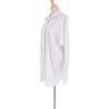 Shirt Beach Dress Cotton Cover Ups Women White Button Up Cardigan Short Dresses Tunic Summer Beachwear