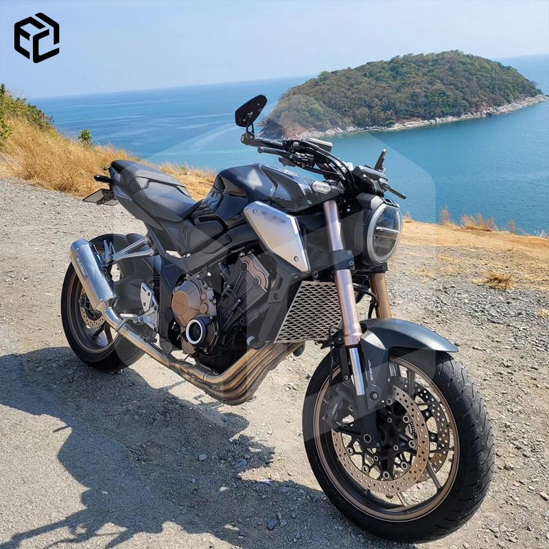 Для CB650R Зеркало Мотоциклетные Аксессуары Заглушки Руля Боковые Зеркала Для Honda CB400 CB650F CB1000R CBR1000RR CB1100 CB1300 CB400F