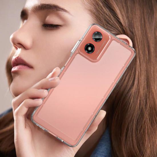 Phone Case For Motorola Moto G04 , Clear Transparent Phone Case Cover For Motorola Moto G04