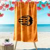 Valencia Club de Fútbol3 Print Beach Towel, Large Soft Quick Dry Towel for Beach Camping Swimming