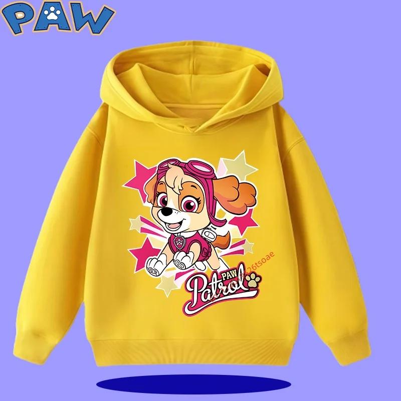 PAW Patrol 2026 New Kids Hooded Sweatshirt for Boys, Girls' Casual Shirt with Cartoon Print
