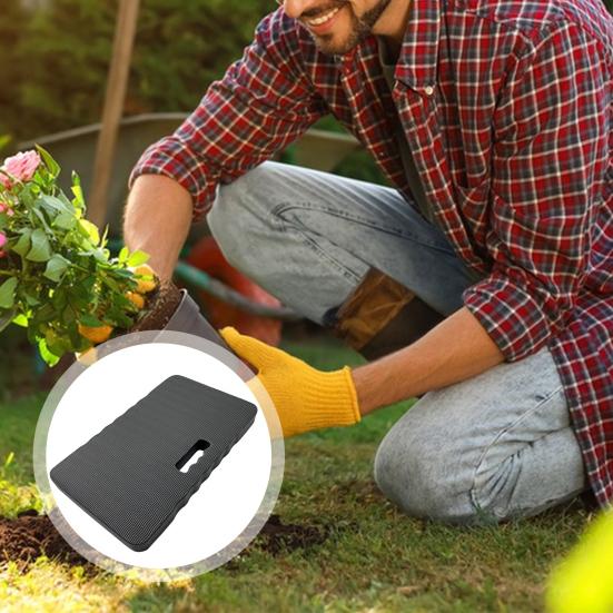 Kneeling Pad Waterproof Garden Knee Cushion with Handle Anti-Slip Thick EVA Kneeler Pad for Work Gardening Yoga Exercise
