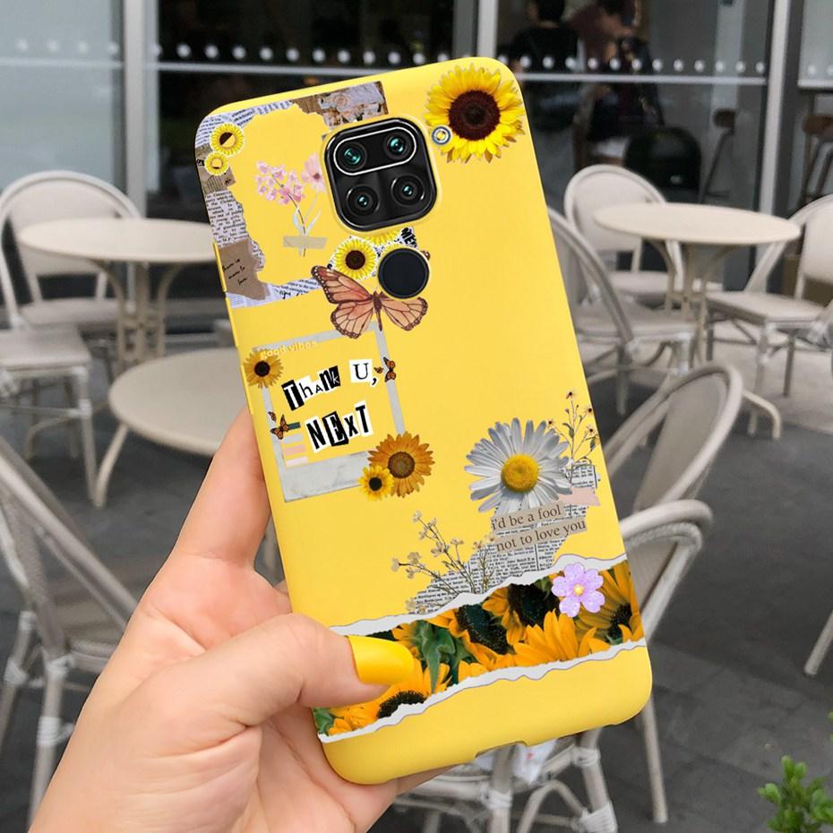 Чехол для Xiaomi Redmi Note 9 Модный Конфетный Цвет Мягкий Силикон ТПУ Чехол Для Redmi Note 9 Pro Max Note9 9S 9Pro Оболочки Телефона