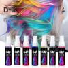 30ML Disposable Hair Color Spray Quick Drying Natural Plants Men Women Temporary Instant Hair Dye Coloring Agent Halloween Cosplay Party Makeup Props