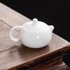 Mutton Fat Jade White Porcelain Master Tea Set