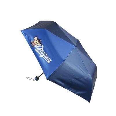 Зонт Chunichi Dragons Sun and Rain Doara, УФ-защита, Ветрозащитные спицы, 55 см, Логотип, Защита,