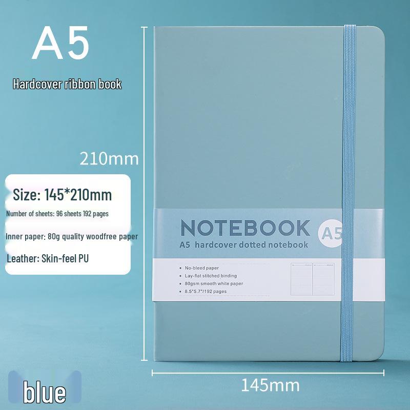 Блокнот для трансграничного бизнеса формата A5 с ремешком - Сменный студенческий и офисный журнал