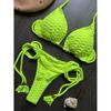 Sexy Bikini Set 2024 Swimsuit Women Swimwear Push Up Thong Brazilian Bathing Suit Beach Wear Biquinis Bather Female