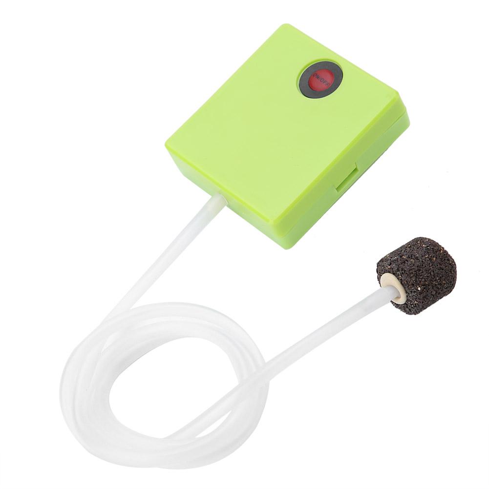 Портативный аквариумный сухой аккумуляторный воздушный насос для аквариума, аэратор с кислородом и воздушным камнем