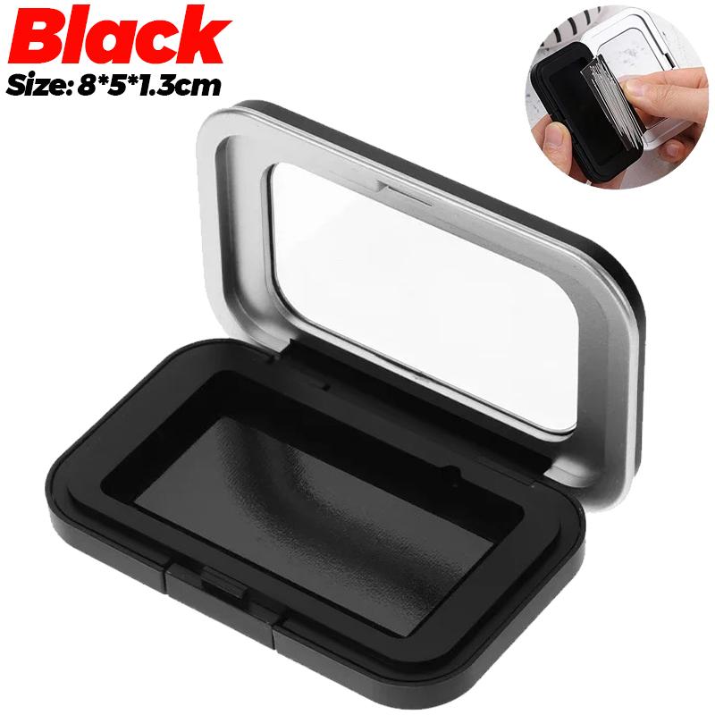 Portable Magnetic Sewing Needle Holder Case DIY Embroidery Buttons Pins Needles Keeper Crafts Sewing Pin Organizer Box with Lid