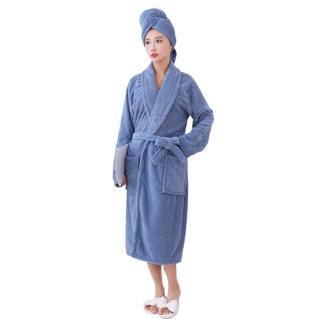 Женская банная юбка из кораллового бархата, мягкая, впитывающая и безворсовая банная юбка для дома