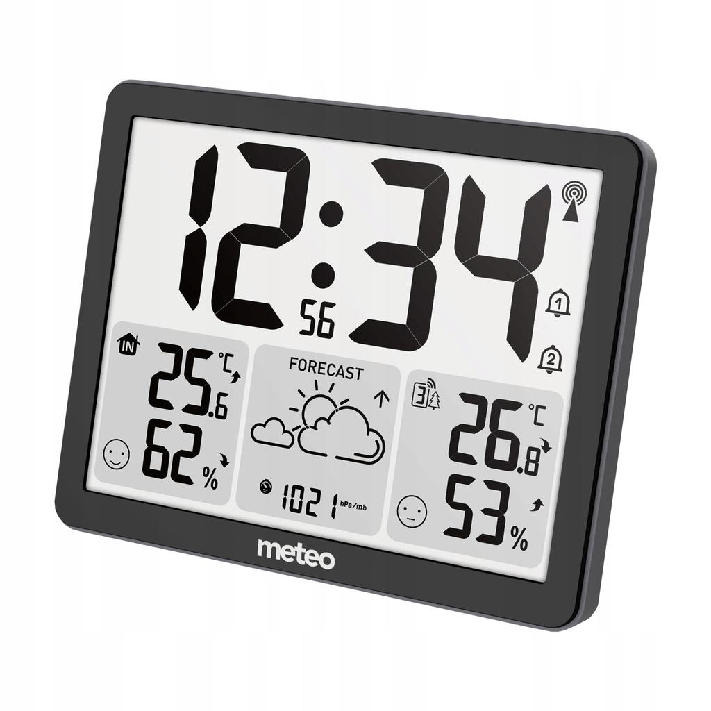 Meteo Sp201 Weather Station With Weather Lcd Screen Dcf Wireless Sensor