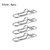 4-pack/10-pack Multifunctional Metal Heart-Shaped Pen Clip   Paperclip   Secure Hold   Writing Supplies & Notebook Accessories