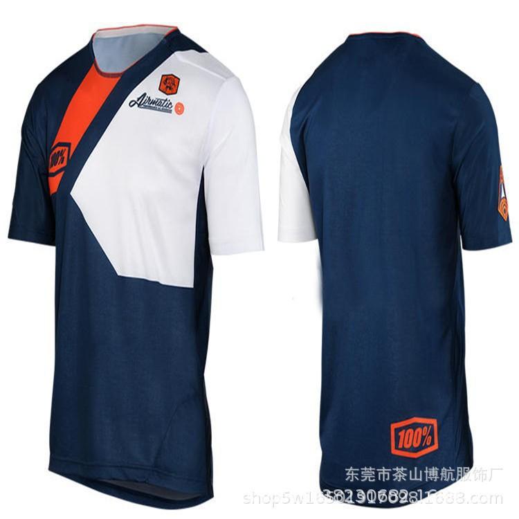 Cross-border hot-selling outdoor sports off-road cycling suits, downhill suits, short tops, club uniforms, crew neck T-shirts, jerseys