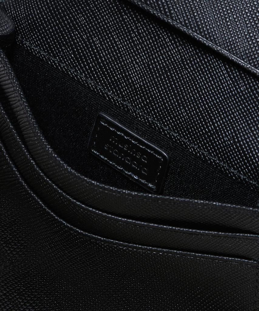 Musinsa Standard Saffiano Leather Business Card Wallet [Black]