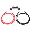 Клеммы аккумулятора для автомобильного пульта 4 AWG 1.2M Комплект для переноса клемм аккумулятора для UTV ATV Автомобилей Грузовиков RV Тракторов Лодок