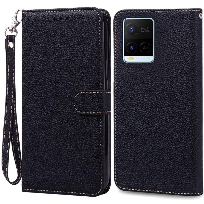For Vivo Y21 2021 Y21S Case Wallet Flip Case For Vivo Y33S Y33T Y32 Y21T Y21E Y21A Y21G VivoY21 Silicone Cover Coque Fundas Etui