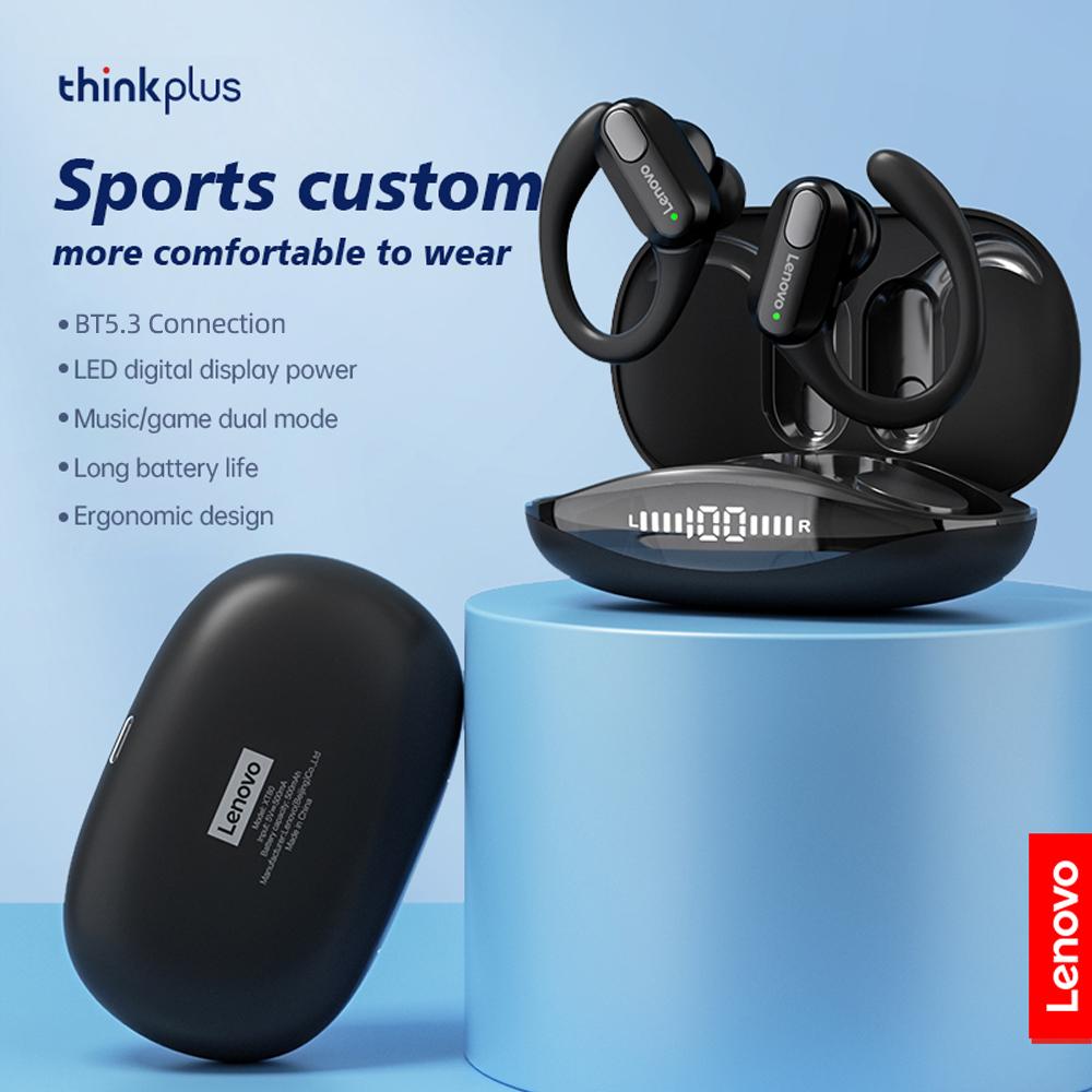 Lenovo thinkplus XT80 Wireless BT Sport Earphone Mini Наушники с микрофоном Зарядный чехол Hi-Fi
