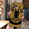 Чехол для телефона для iphone 17 Pro Max 17 Pro Air 16 15 14 13 Pro Max 15 16 Pro 15Plus Египет Фараон Кот Анубис
