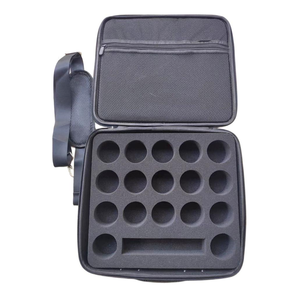 Billiard Balls Storage Bag Billiard Pool Balls Carrying Travel Case Portable Sponge Padded Pouch Easy To Carry