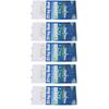 5PCS 6 Hooks Fish Skin String Hooks Carbon Steel Fishing Bait Rigs  Freshwater Fishing