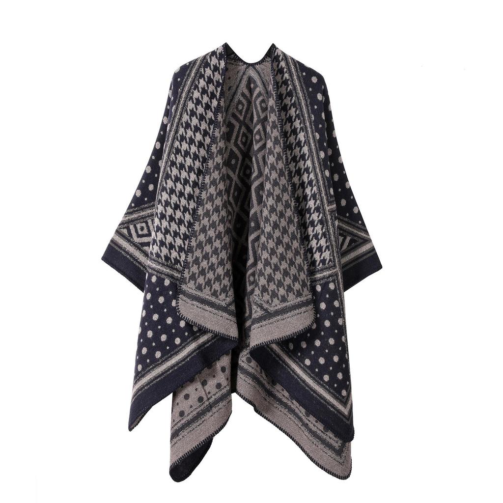 Stylish Ethnic-Style Warm Shawl: Perfect for Travel In Yunnan & Tibet, Summer Imitation Cashmere Scarf for Women