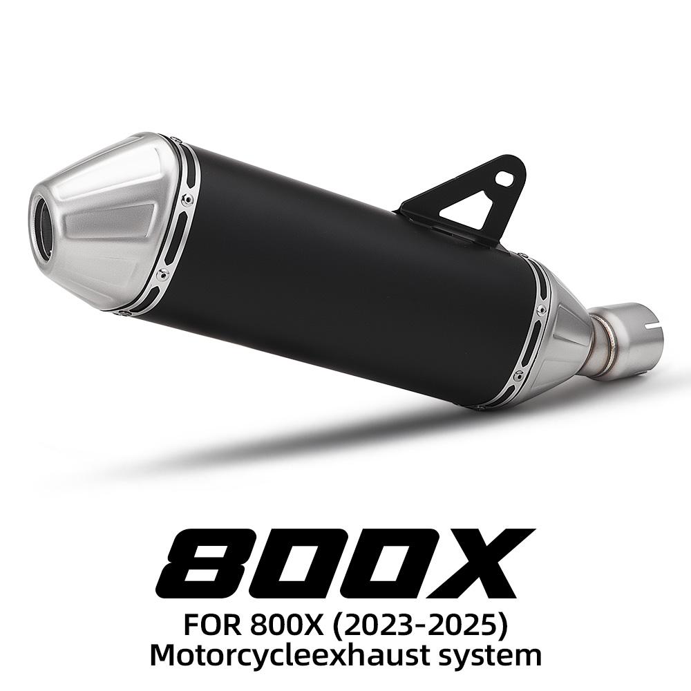 Для мотоцикла 800X модифицированная выхлопная система с глушителем из нержавеющей стали с DB-киллером для KOVE 800X/800X Rally