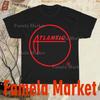 Футболка с логотипом Atlantic Records Смешная Американский размер от S до 5XL Футболка