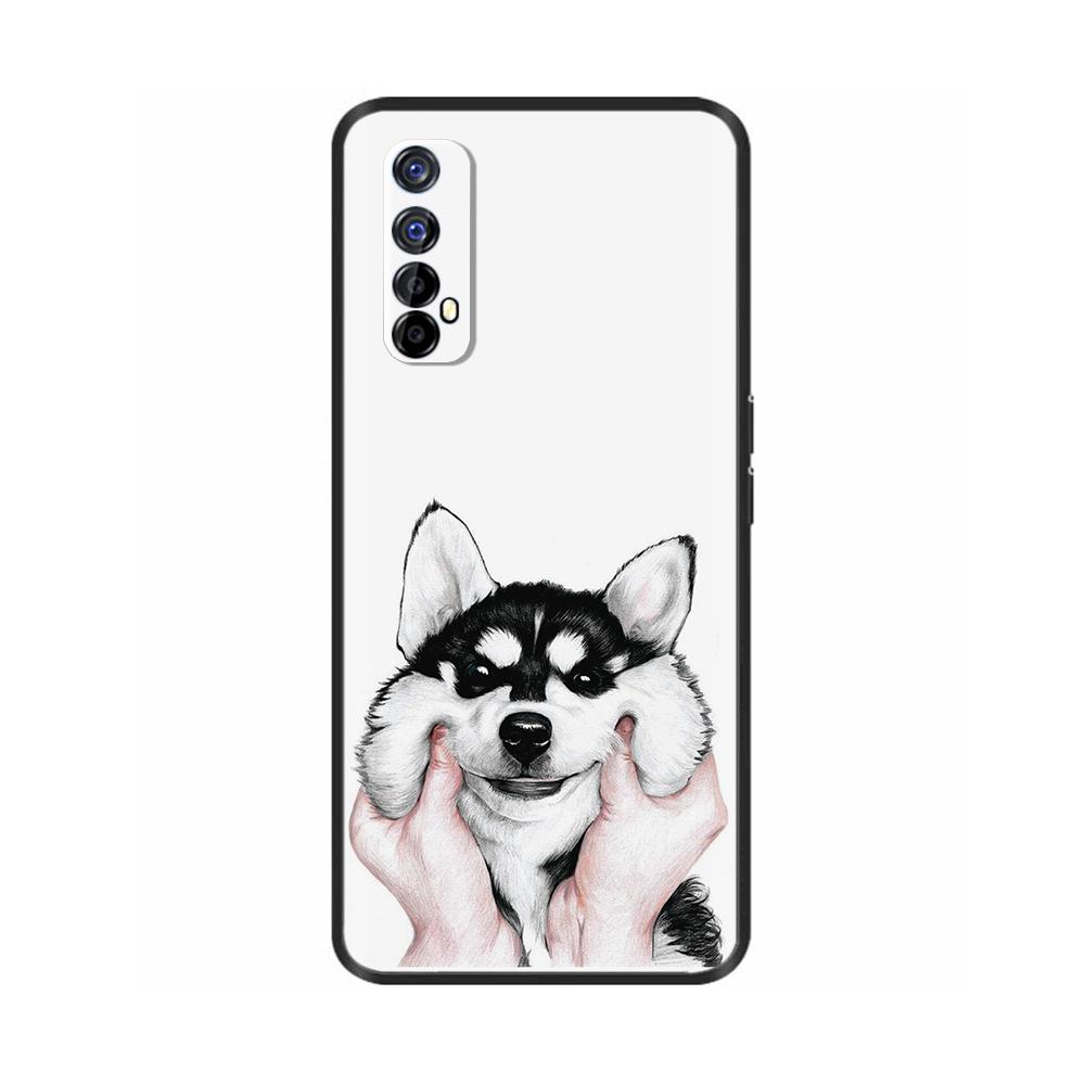 Чехол для OPPO Realme 7 realme7 RMX2155 7Pro Стильный Расписной Чехол Чехлы для Телефона Для OPPO Realme 7 Pro Fundas Coque Бампер