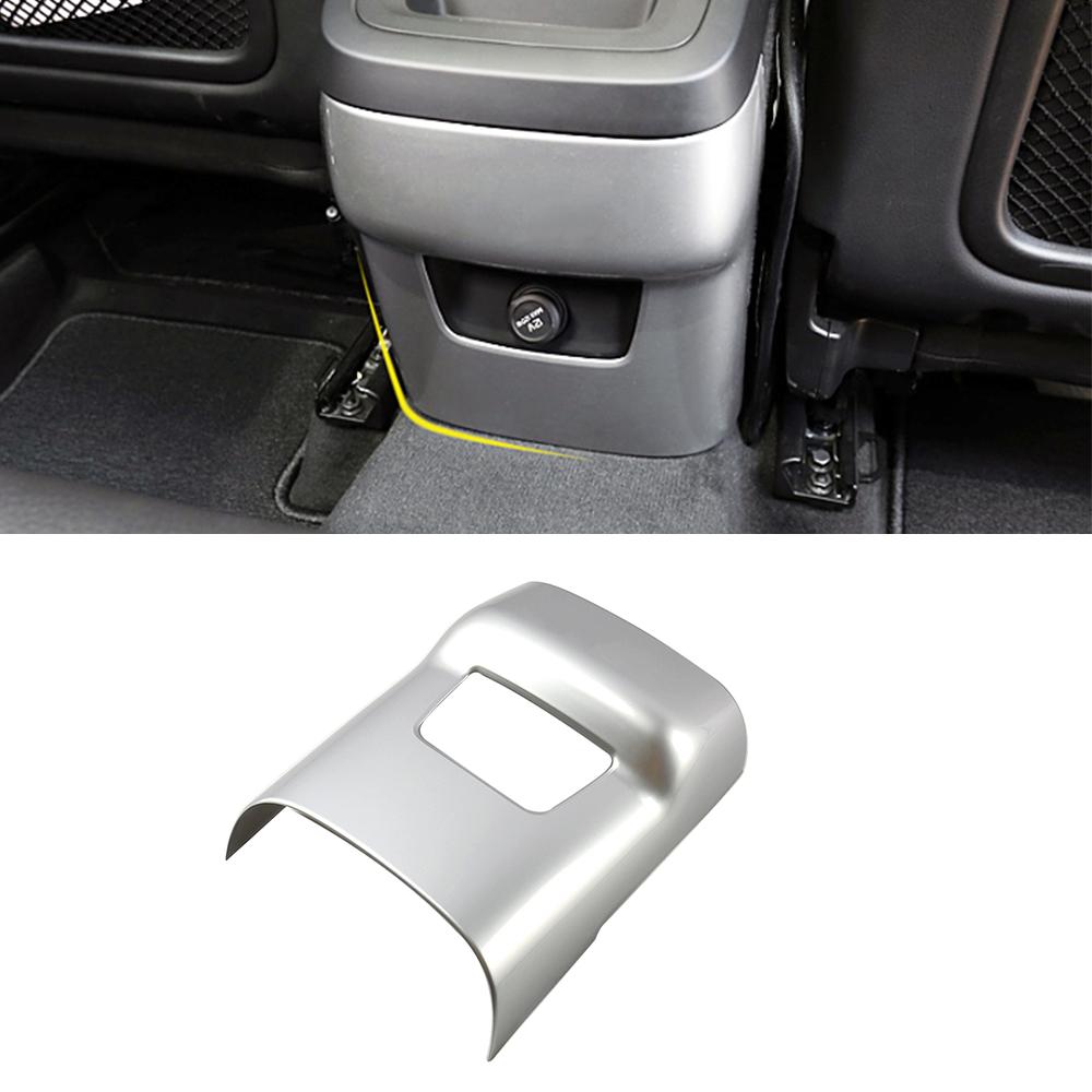 Для Volvo XC60 2018 2019 2024 Внутренняя центральная консоль для хранения вещей, подлокотник, ящик для хранения вещей, задняя панель, отделка, наклейка на молдинг для салона из ABS