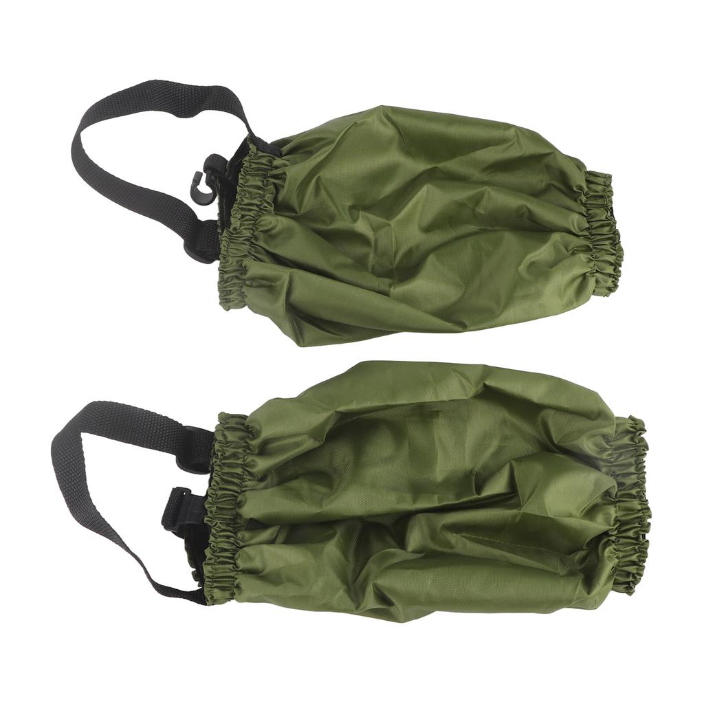 1 Pair Hiking Leg Gaiters Polyester Waterproof Legging Gaiters for Camping Mountain Climbing Fishing