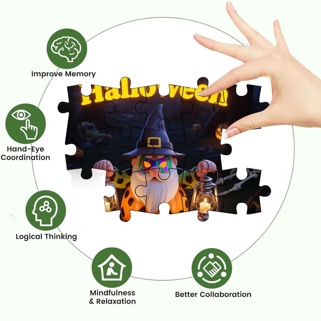 Милые фотографии пазлов на Хэллоуин, Пазлы, Семейные развивающие игры, Семейные декоративные картины.