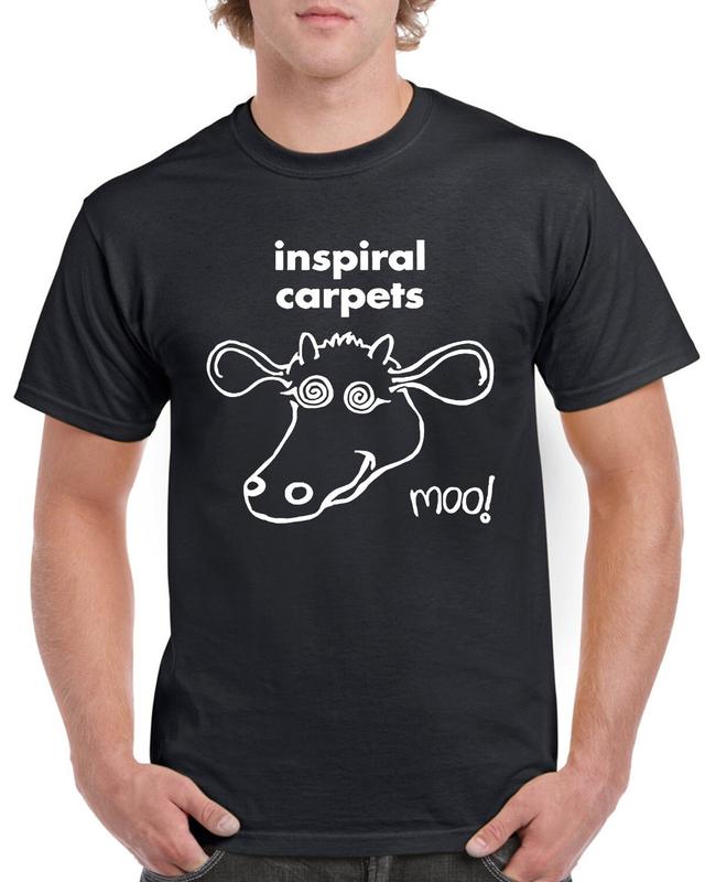 Футболка Inspiral Carpets Смешная Manchester Happy Mondays Унисекс Футболка