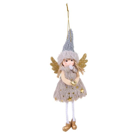 Рождественское украшение на елку Олень Ангел Кукла Дизайн Подвесное украшение Вечеринка Дом