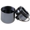 Mini Waterproof Aluminum Alloy Pill Box Case Bottle Holder Container Keychain