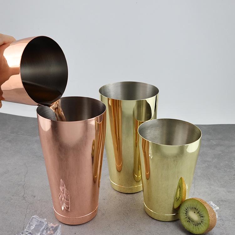 American Stainless Steel Boston Cocktail Shaker Tools