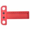 EXDUCT Marking Gauge, 1mm Hole Spacing, T-Shaped Marking Ruler, T-Shaped Woodworking Square, T-Shaped Square, Marking Gauge, Marking Tool, Precision M
