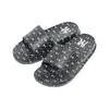 MLB Slipper EVA New York Yankees Beach Trendy Breathable Silent Non-Slip Wear-Resistant Slide Sandals Unisex sandals Black White 3ALPCDM33-50BKS