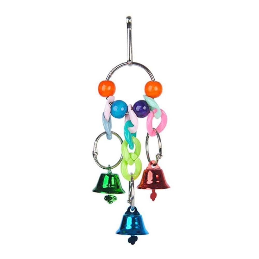 Colour Pet Accessories Metal Pet Supplies Creative Bird Ring Bell