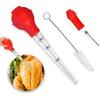 4Pcs Turkey Baster Tool Food Grade Turkey Roasting Tool with Cleaning Brush Cooking Accessory for Thanksgiving Party