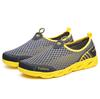 Summer Men Casual Shoes Mesh Men's Shoes Breathable Slip On Beach Shoes Soft Comfortable Walking Shoes