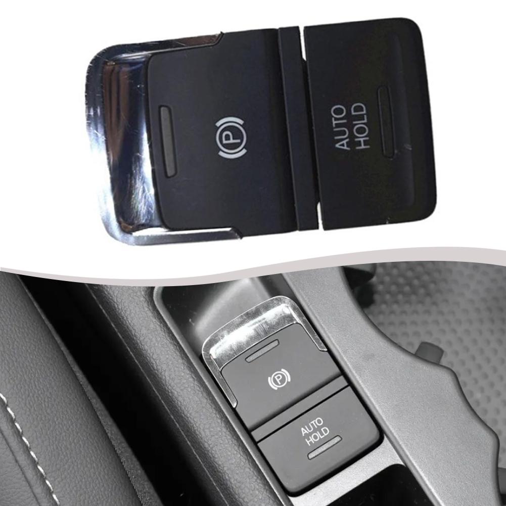 1pcs Black Abs Electronic Handbrake Switch OEM Part Number 5TA927225A 5TA927225B 5TD927225 For Touran 2016-2025