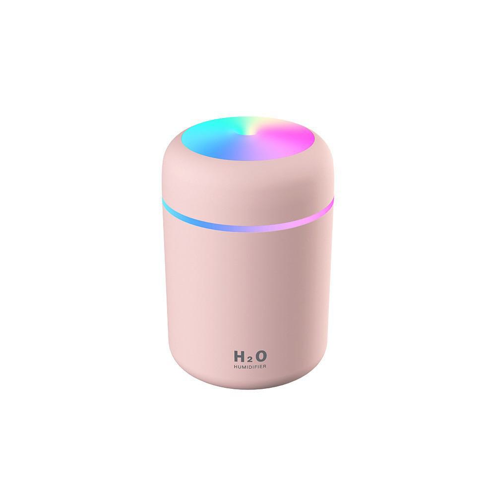 Colorful Small Cup Air Humidifier for Office, Home, Car - Silent & USB-Powered; Ideal for Pregnant Women & Babies.