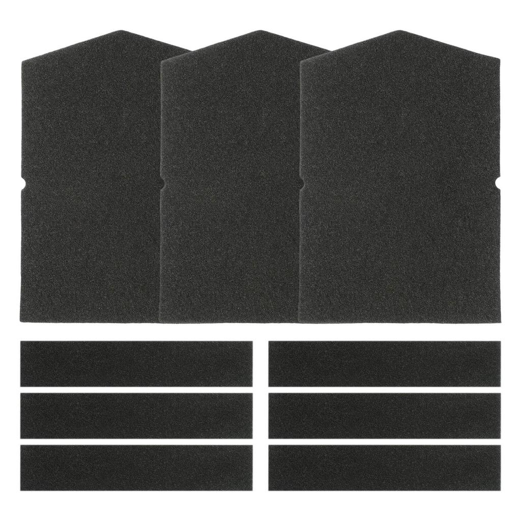 Набор фильтров для сушилки, 3 шт., Фильтр-губка для Miele, Совместим с 6057930 + 9688381, Запасные части для фильтра пылесоса