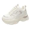 Platform dad shoes women's 2025 new spring and autumn heightening lace-up casual shoes women's Korean version fashion sports little white shoes tide