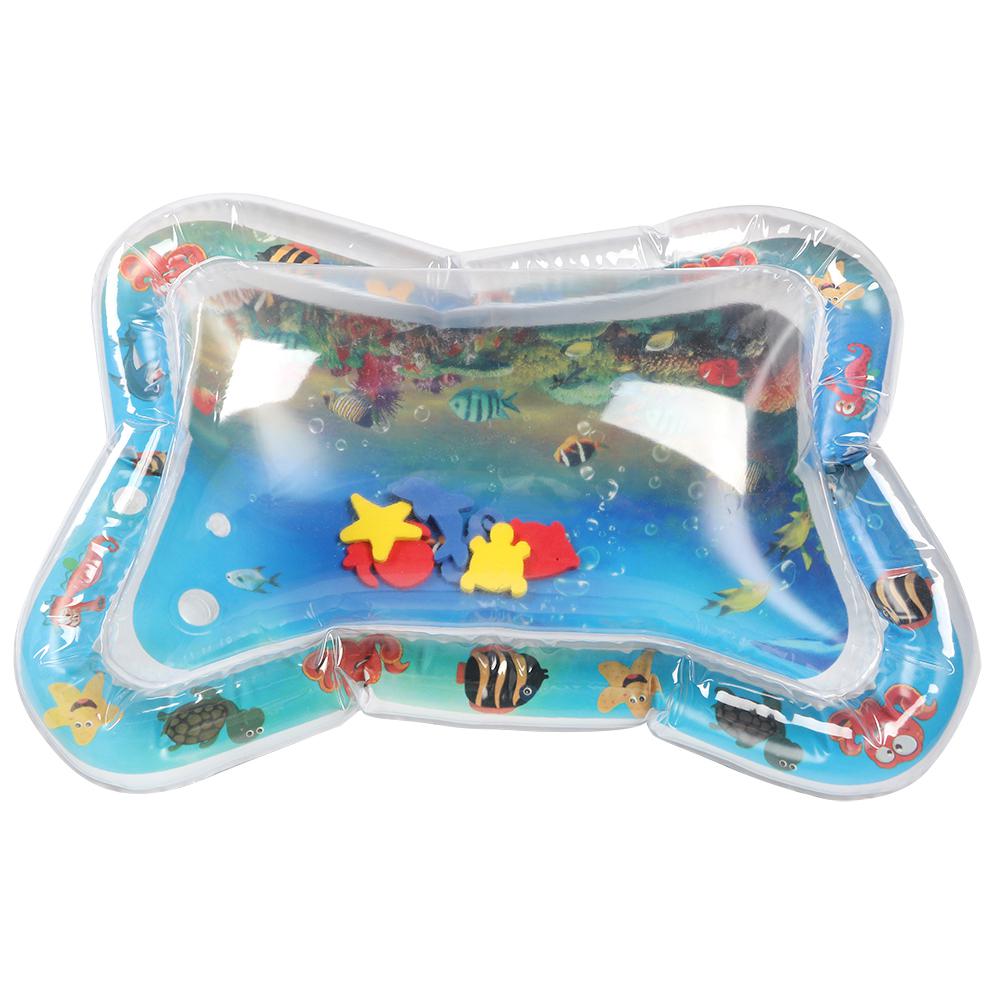 Детский ледяной коврик большой надувной лежачий коврик для воды Морской флора и фауна