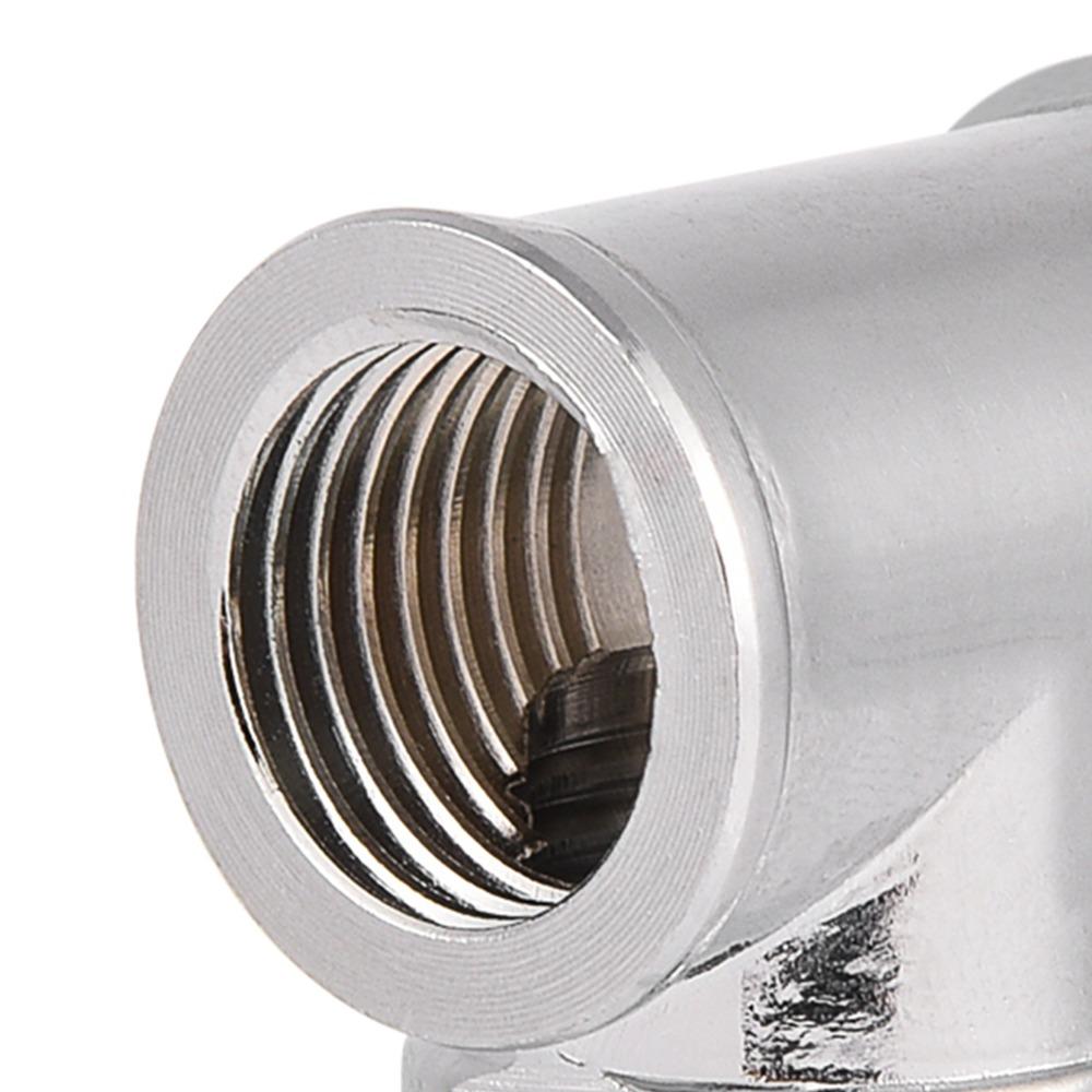 3 Way T Shape Fitting Silver Tube Connector durable PC Cooling Accessories Water Cooling Systems