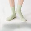 Женские носки длиной до середины икры на весну и осень, антибактериальные, с защитой от запаха, впитывающие пот, дышащие, без косточек